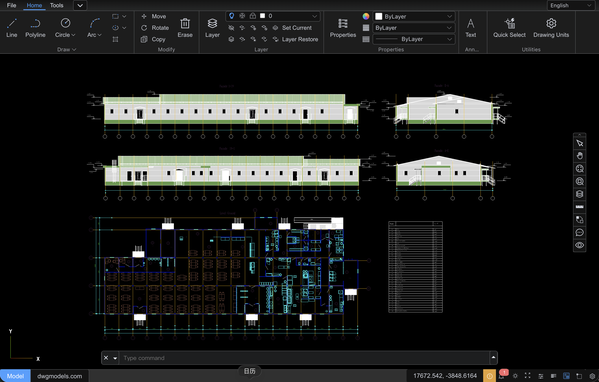 CAD-Viewer Screenshot