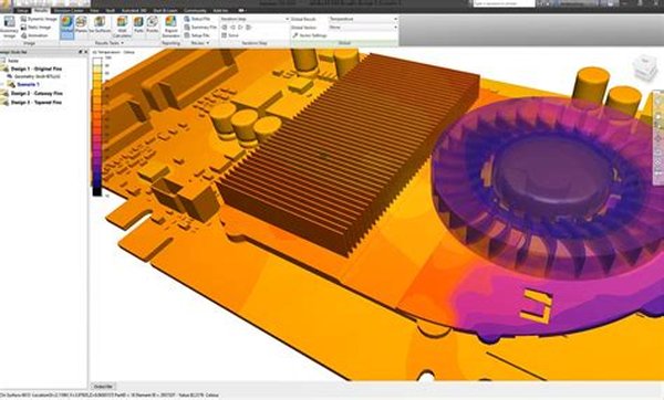 Autodesk CFD intuitive UI for fluid flow and heat transfer