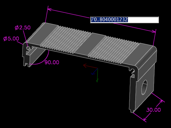 SolveSpace Screenshot