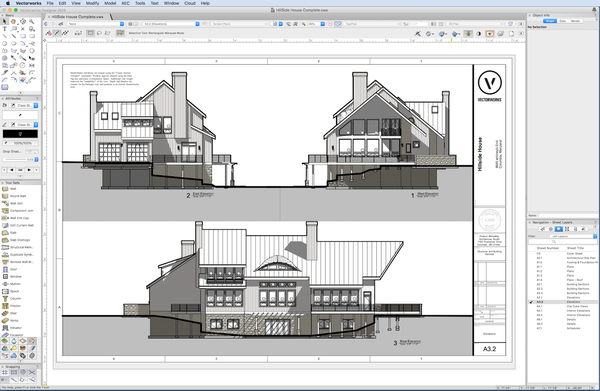Vectorworks Architect Screenshot