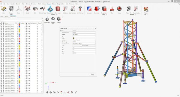 Altair OptiStruct Screenshot