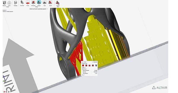 Altair Inspire Print3D Screenshot