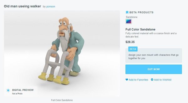 Shapeways Screenshot