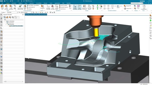 NX CAD Screenshot