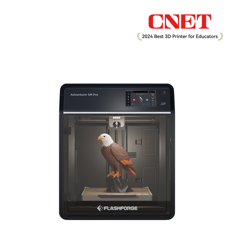 Flashforge Adventurer 5M Pro enclosed CoreXY FDM 3D printer