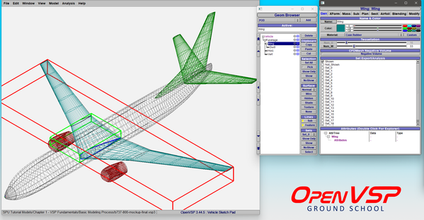 OpenVSP Screenshot