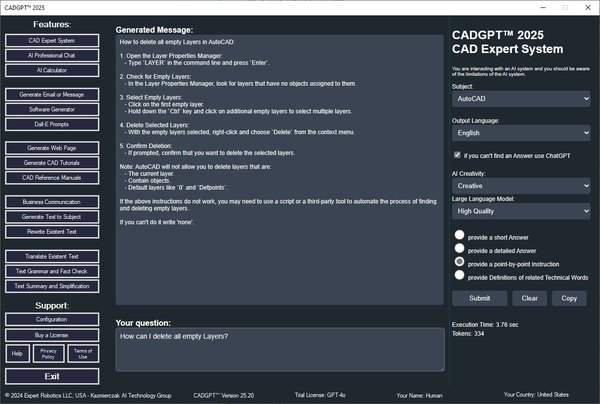 CADGPT Screenshot